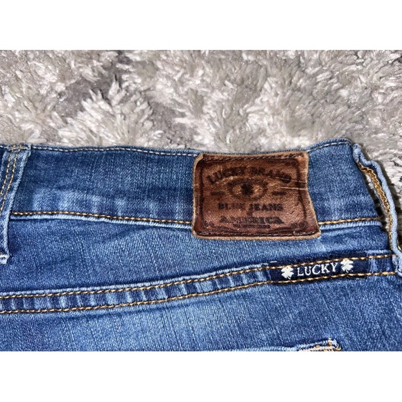 Lucky Brand Sofia Skinny Ankle Jeans 8/29 Medium Wash Stretch Blue Denim Women's - Picture 3 of 10
